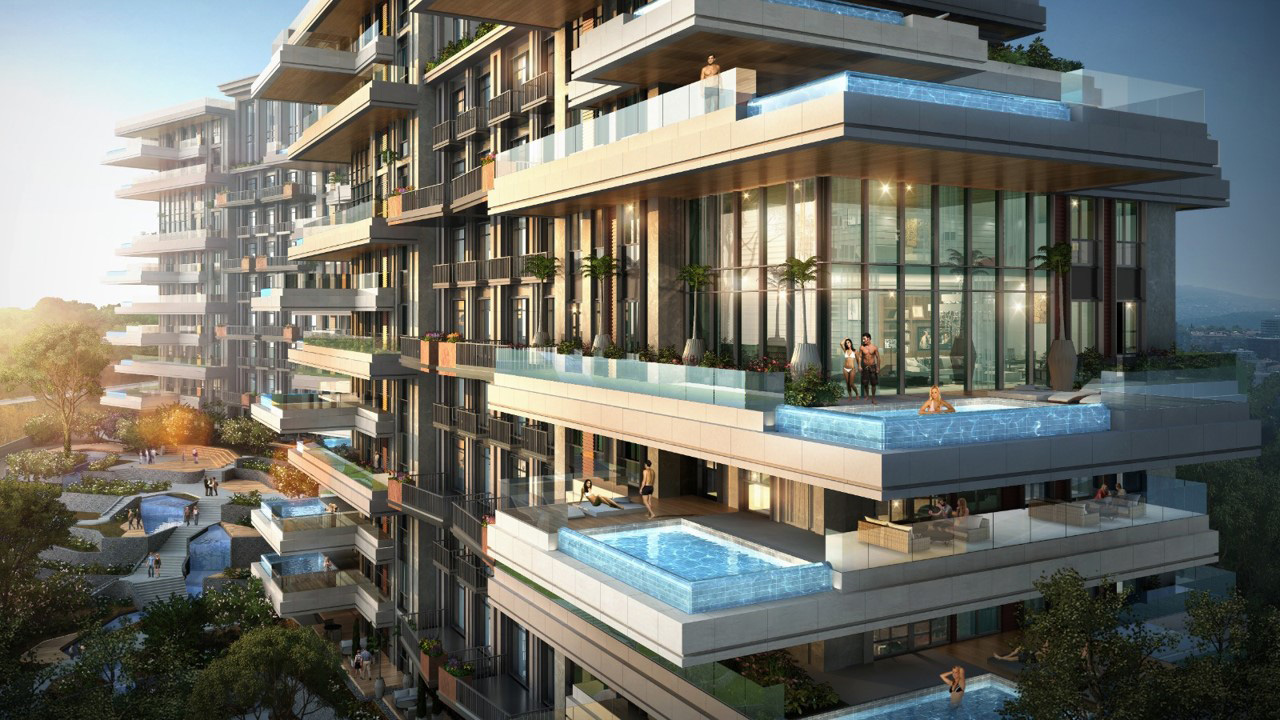 Luxury 3 Bedroom Apartments for sale in Nisantasi Koru Sisli Istanbul