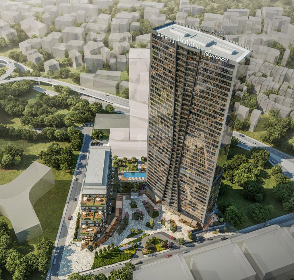 Luxury 2 Bedroom Apartments for sale in Rotana Bomonti Sisli Istanbul