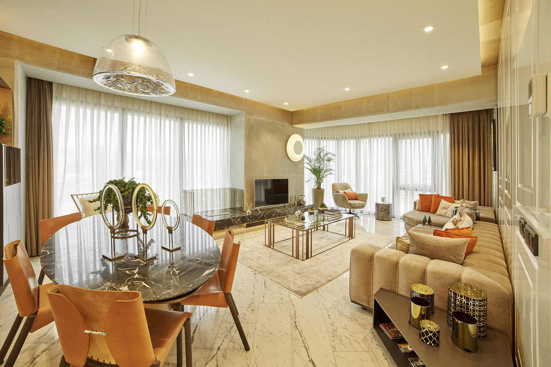 Two Bedroom Apartments for sale in Queen Bomonti Sisli Istanbul Suitable for Turkish Citizenship